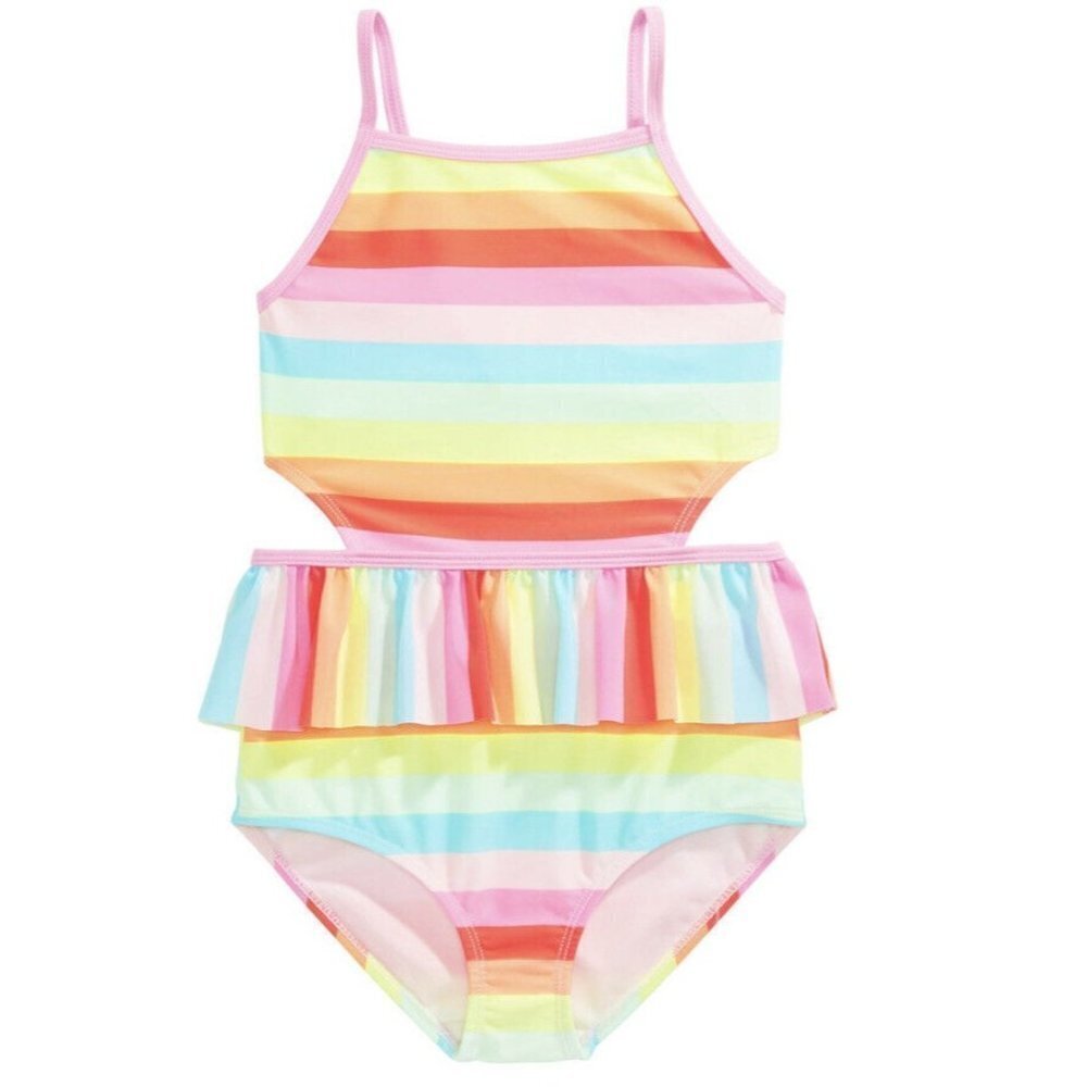 Ideology Swimwear Swim Girl Kids Size 5 Swimsuit - Picture 1 of 2